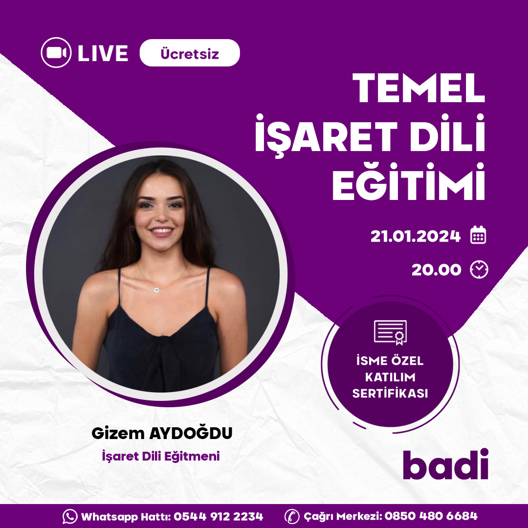 Temel Isaret Dili Egitimi