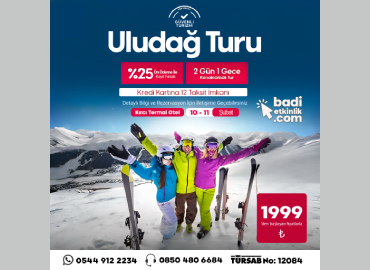Bursa Konaklamali Uludag Turu