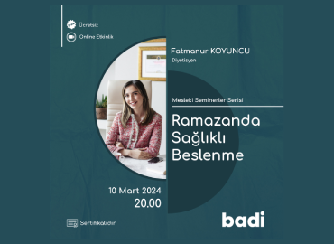 Ramazanda Beslenme Egitimi