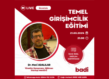 Temel Girisimcilik Egitimi