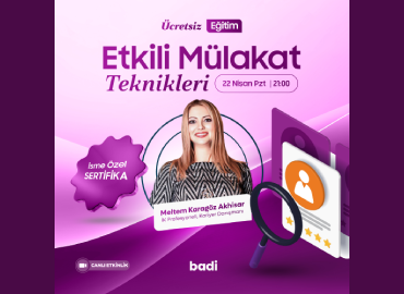 Etkili Mulakat Yontemleri Egitimi