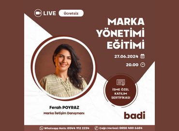 Marka Yonetimi Egitimi