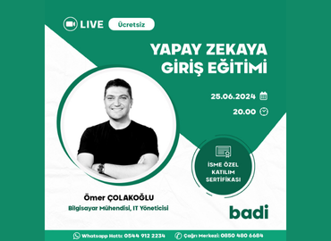 Yapay Zekaya Giris Egitimi