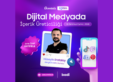 Dijital Medyada Icerik Ureticiligi Egitimi