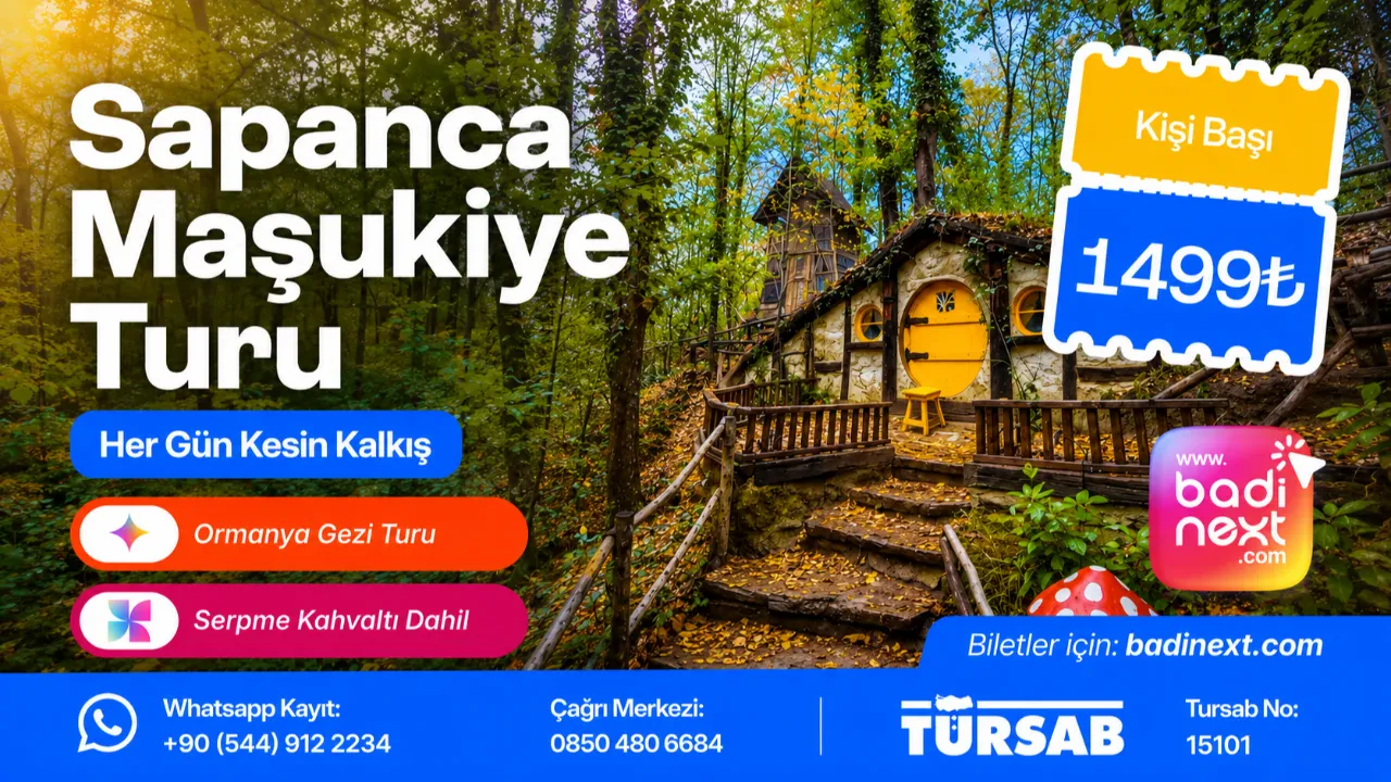 Günübirlik Maşukiye – Ormanya – Sapanca Turu
