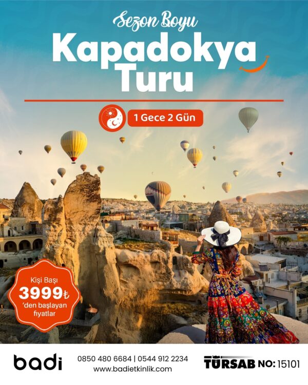 Masallar Diyarı Kapadokya Turu